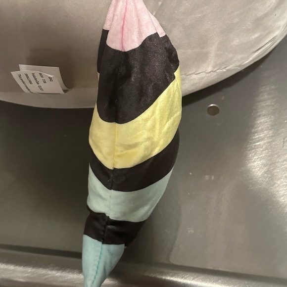 Squishmallow 12" Max Raccoon Sequin Belly Plush stuffed animal kids toy - Picture 5 of 10